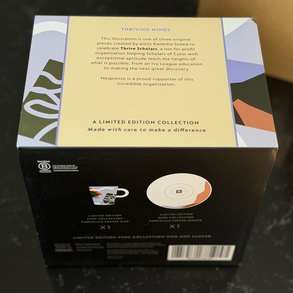 Nespresso Thriving Minds Mug and Saucer - Picture 3 of 3